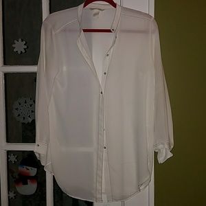 White flowy Blouse